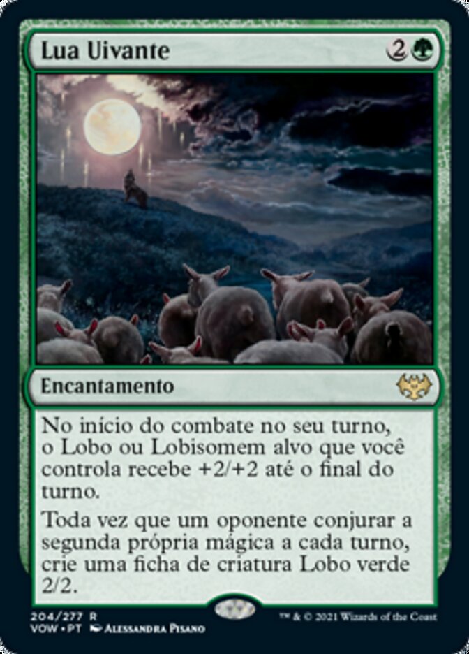 Lua Uivante / Howling Moon - Magic: The Gathering - MoxLand