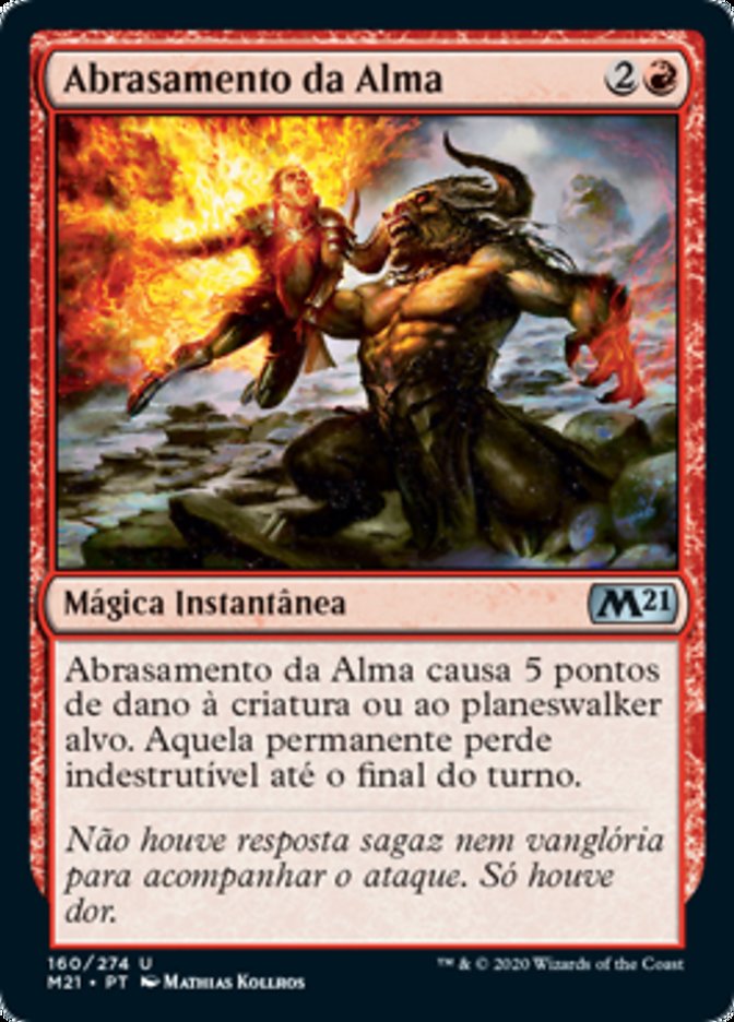 Abrasamento da Alma / Soul Sear - Magic: The Gathering - MoxLand