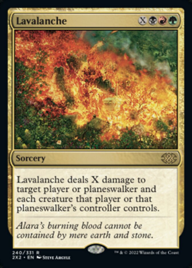 Lavalanche / Lavalanche - Magic: The Gathering - MoxLand