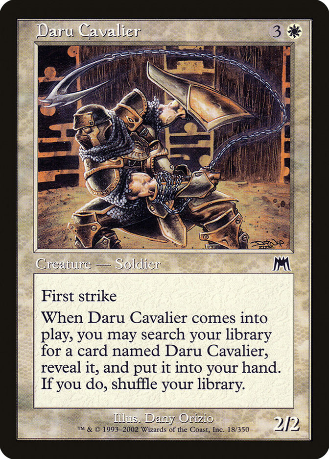 Cavalariano de Daru / Daru Cavalier - Magic: The Gathering - MoxLand