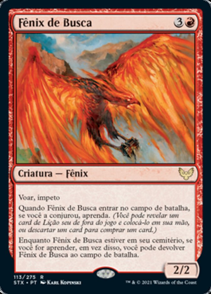 Fênix de Busca / Retriever Phoenix - Magic: The Gathering - MoxLand