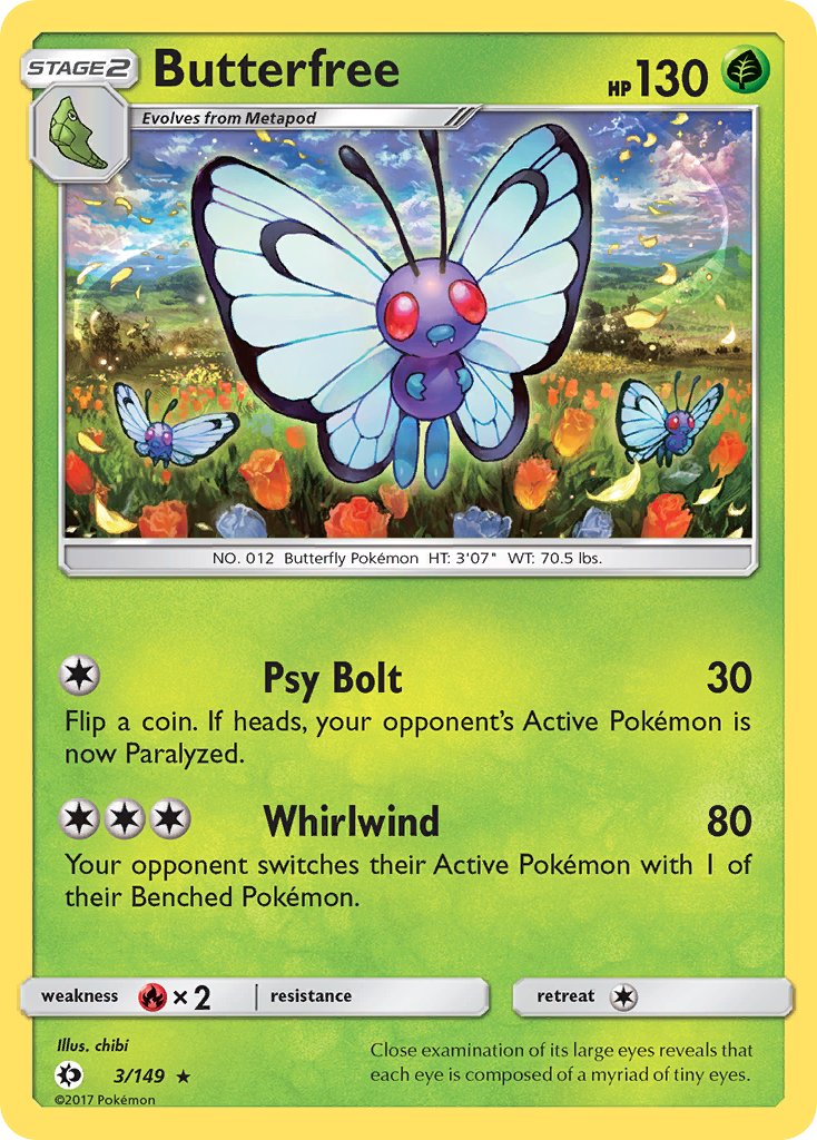 Butterfree - Pokémon TCG - MoxLand