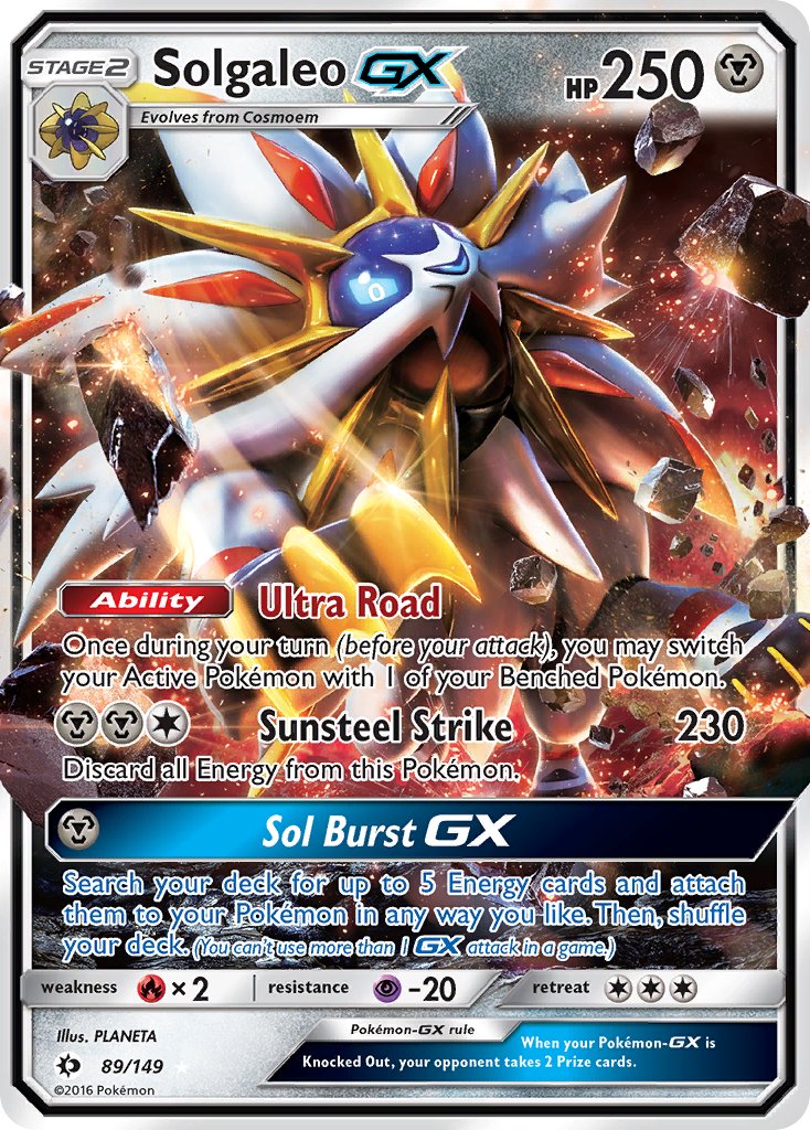 Solgaleo GX - Pokémon TCG - MoxLand