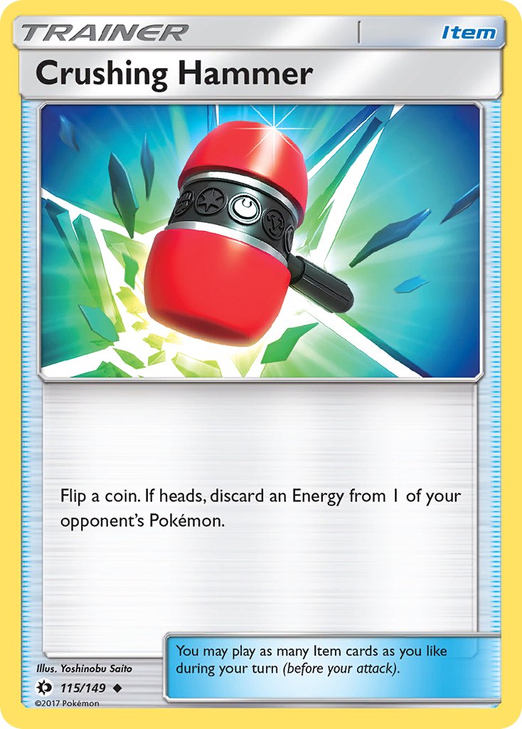 Martelo Esmagador / Crushing Hammer - Pokémon TCG - MoxLand