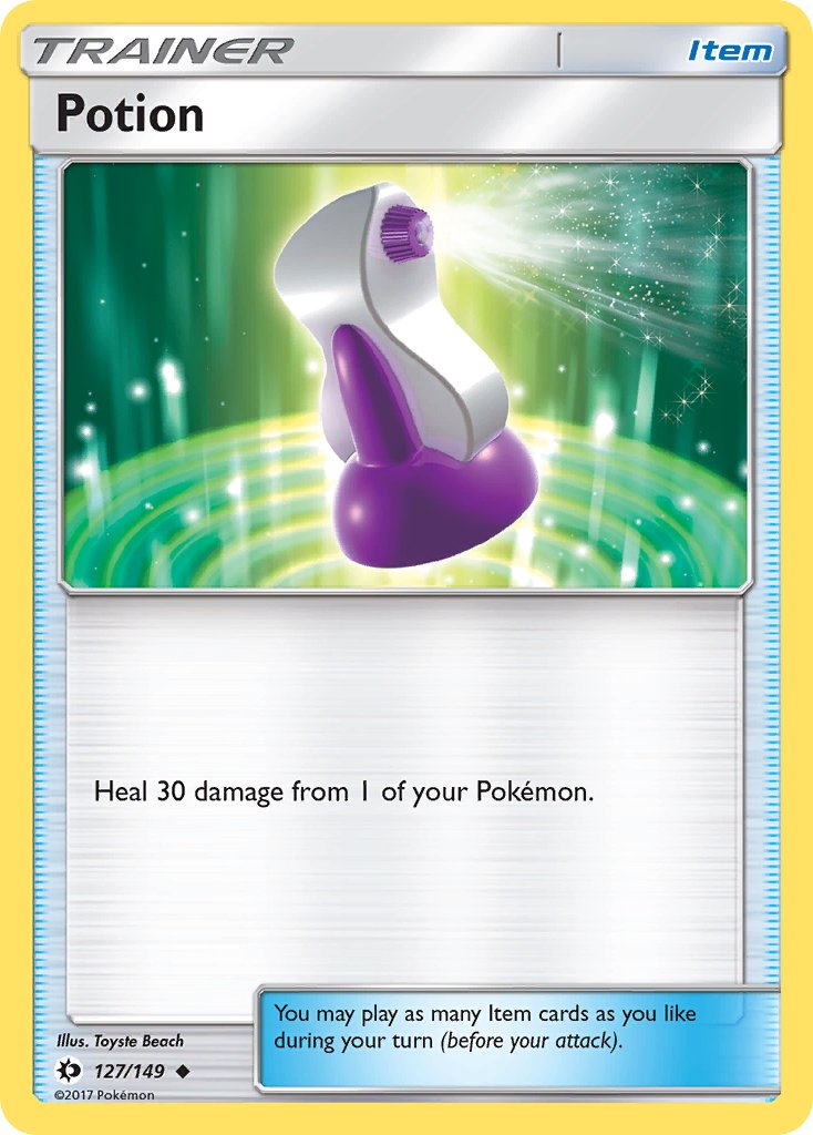 Poção / Potion - Pokémon TCG - MoxLand