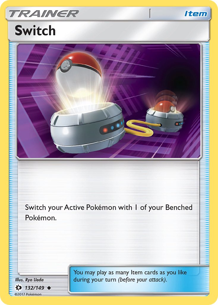 Substituição / Switch - Pokémon TCG - MoxLand