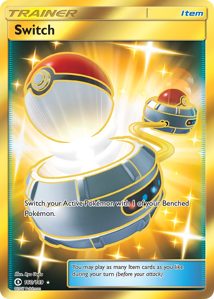 Substituição / Switch - Pokémon TCG - MoxLand