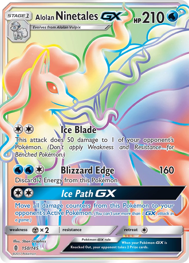 Ninetales de Alola GX - Pokémon TCG - MoxLand
