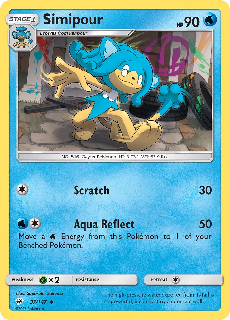 Simipour - Pokémon TCG - MoxLand