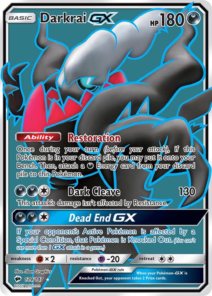 Darkrai GX - Pokémon TCG - MoxLand