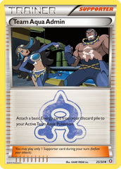 Admin. da Equipe Aqua / Team Aqua Admin - Pokémon TCG - MoxLand