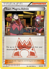 Admin. da Equipe Magma / Team Magma Admin - Pokémon TCG - MoxLand