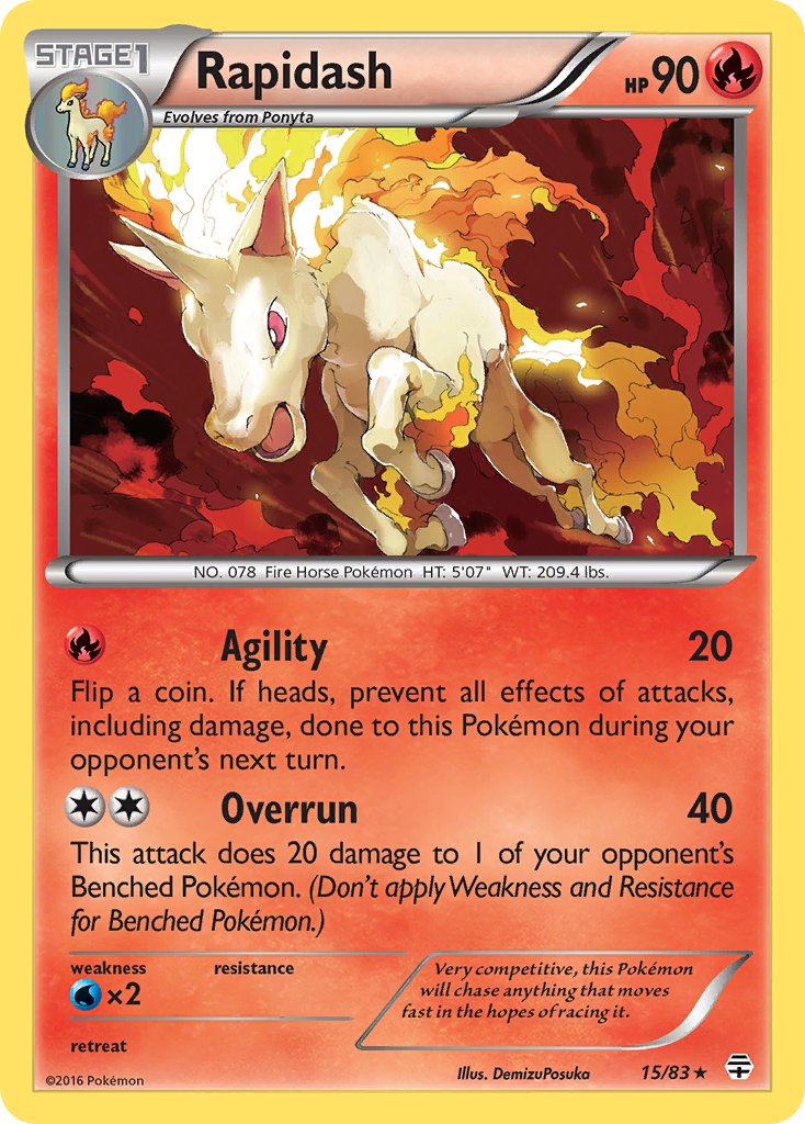 Rapidash - Pokémon TCG - MoxLand