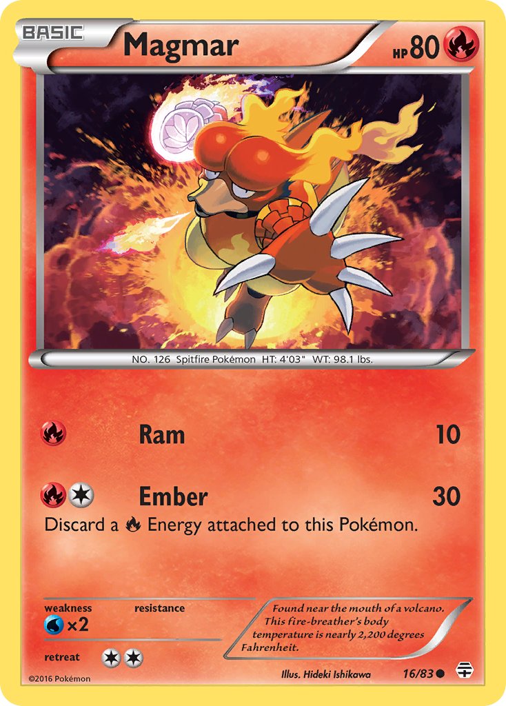 Magmar - Pokémon TCG - MoxLand