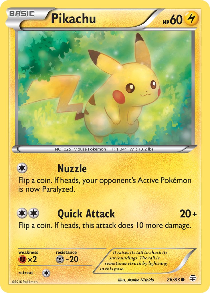 Pikachu - Pokémon TCG - MoxLand
