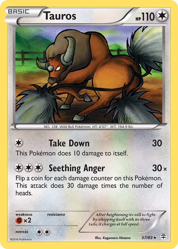 Tauros - Pokémon TCG - MoxLand