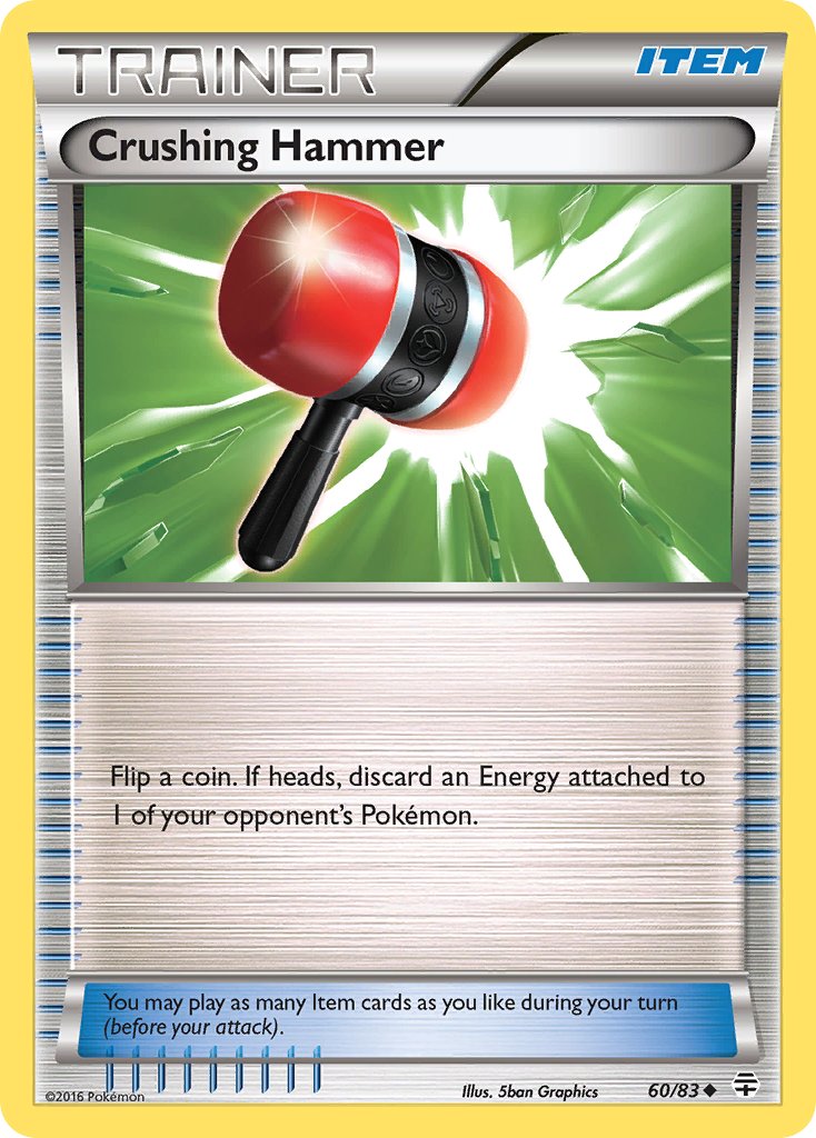 Martelo Esmagador / Crushing Hammer - Pokémon TCG - MoxLand