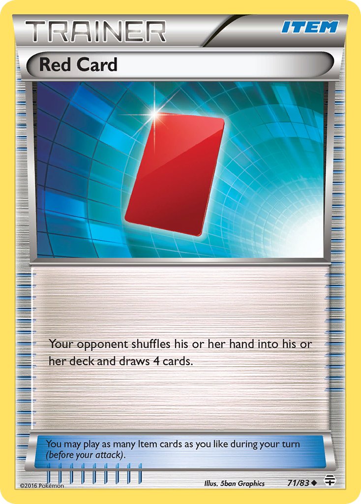Cartão Vermelho / Red Card - Pokémon TCG - MoxLand