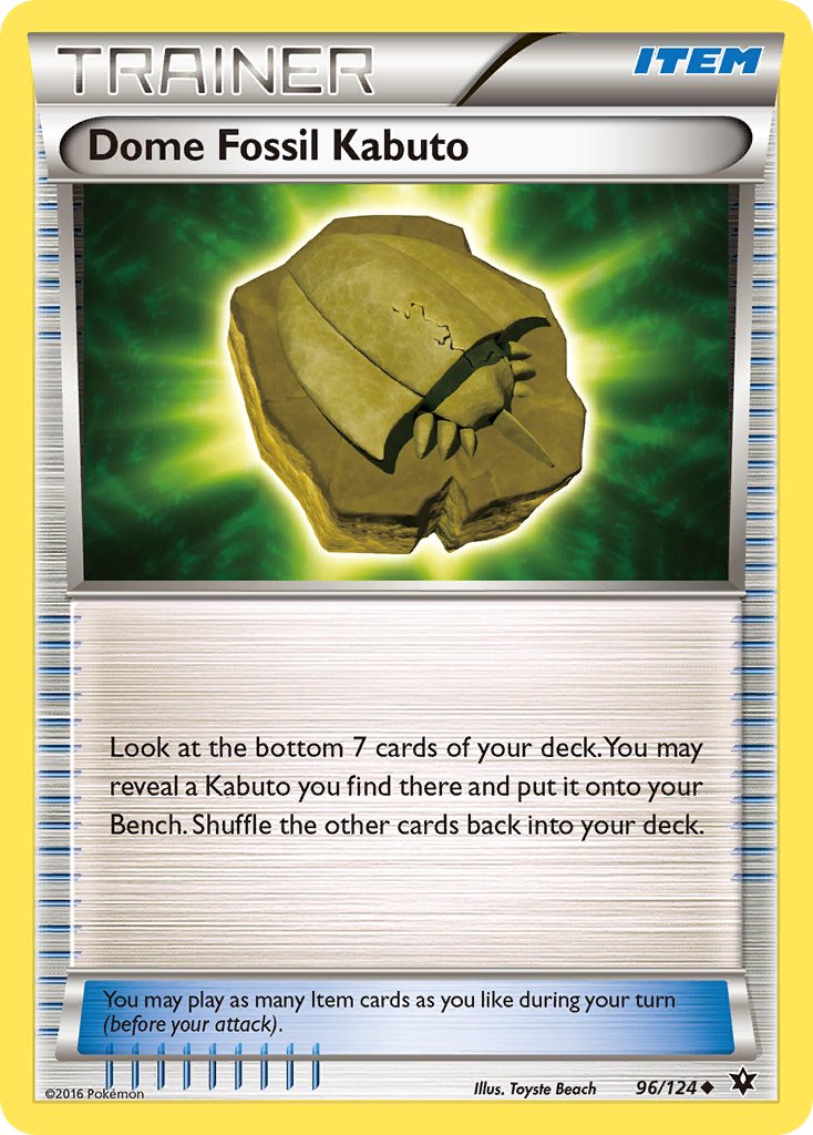 Fóssil Cúpula de Kabuto - Pokémon TCG - MoxLand