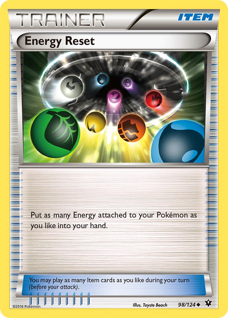 Energia Redefinida / Energy Reset - Pokémon TCG - MoxLand