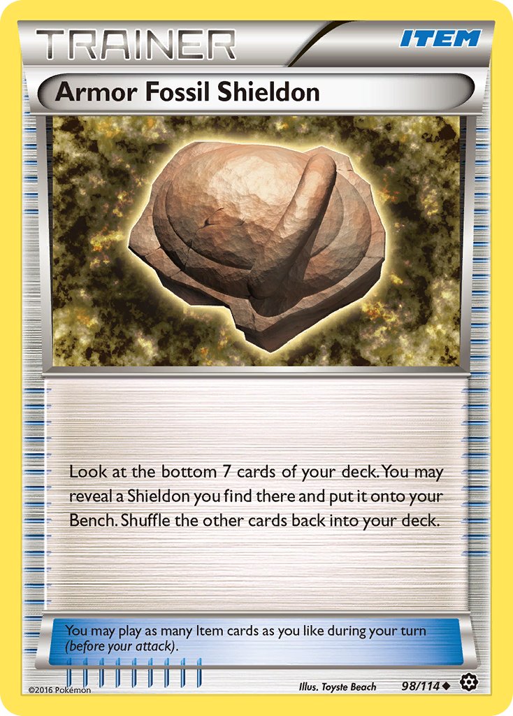 Fóssil Armadura Shieldon - Pokémon TCG - MoxLand