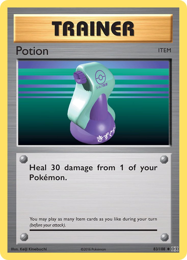 Poção / Potion - Pokémon TCG - MoxLand