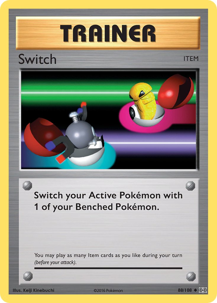 Substituição / Switch - Pokémon TCG - MoxLand