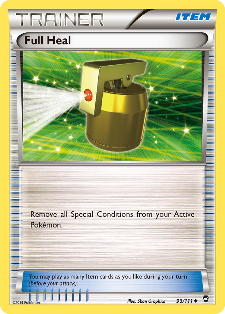 Cura Total / Full Heal - Pokémon TCG - MoxLand