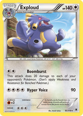 Exploud - Pokémon TCG - MoxLand