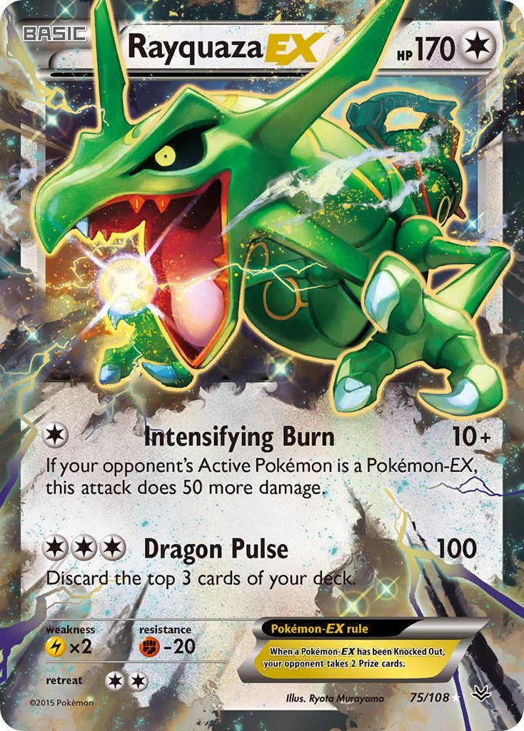 Rayquaza EX - Pokémon TCG - MoxLand