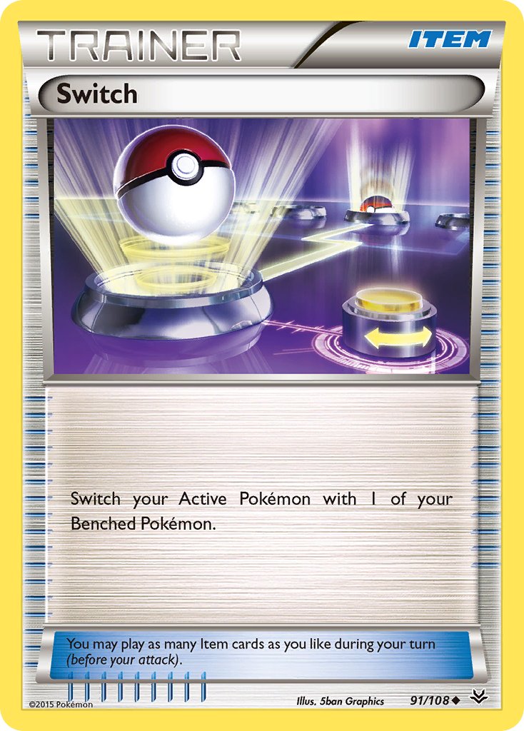 Substituição / Switch - Pokémon TCG - MoxLand