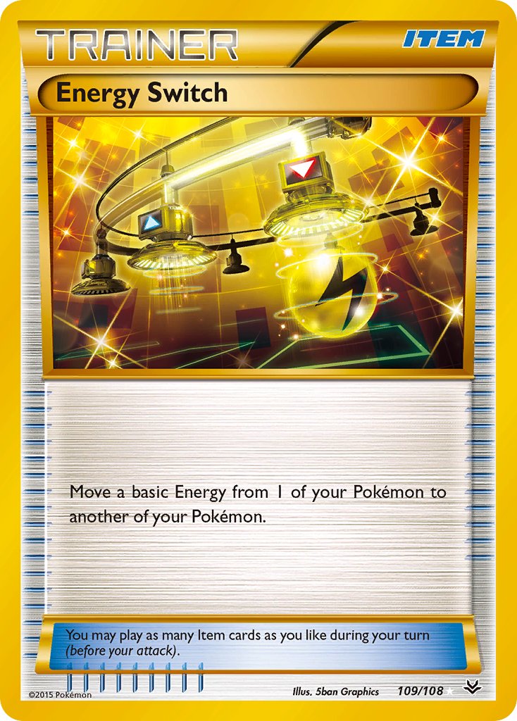 Substituição de Energia / Energy Switch - Pokémon TCG - MoxLand