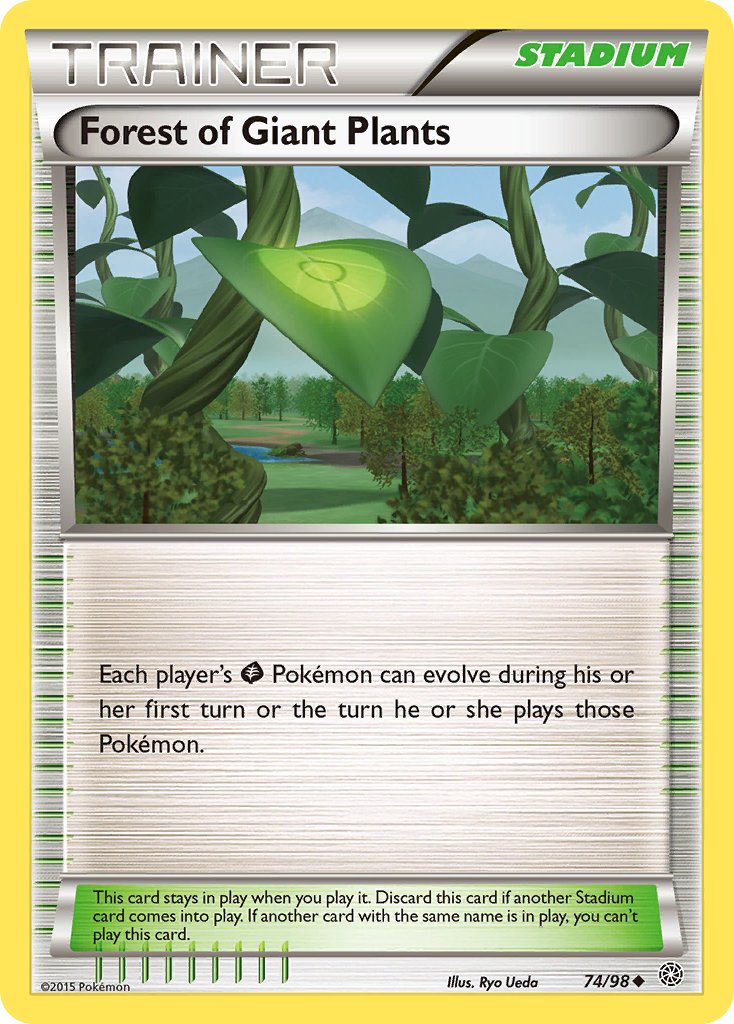 Floresta das Plantas Gigantes - Pokémon TCG - MoxLand