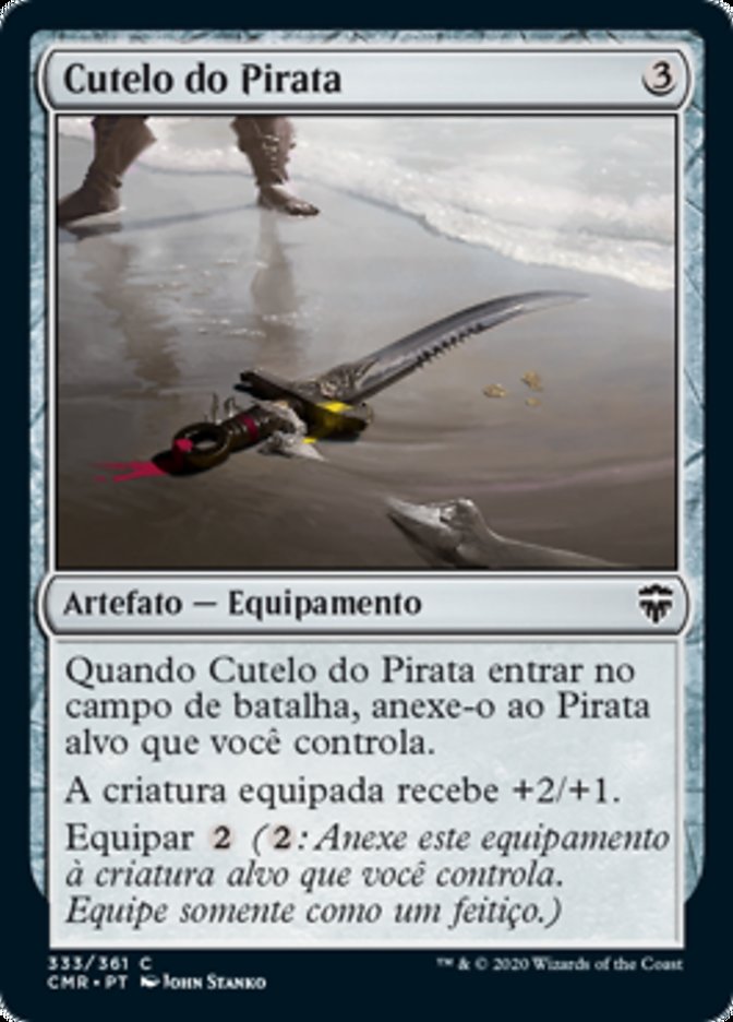 Cutelo do Pirata / Pirate's Cutlass - Magic: The Gathering - MoxLand
