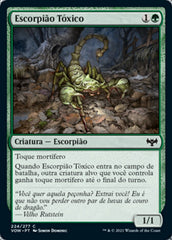 Escorpião Tóxico / Toxic Scorpion - Magic: The Gathering - MoxLand