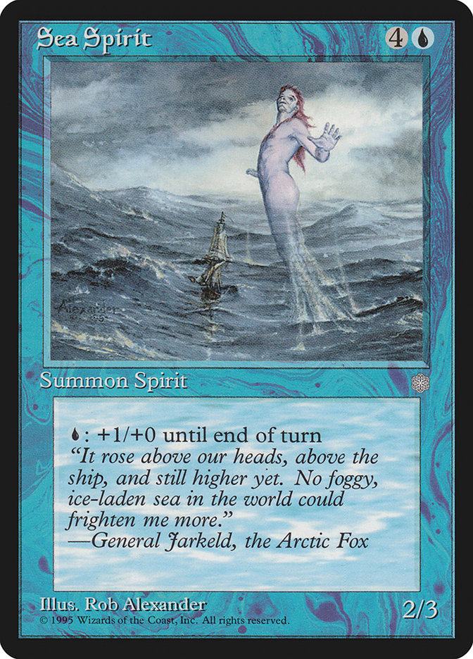 Espírito do Mar / Sea Spirit - Magic: The Gathering - MoxLand