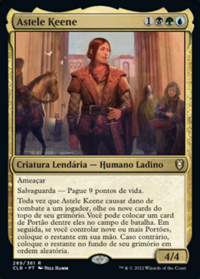 Astele Keene / Nine-Fingers Keene - Magic: The Gathering - MoxLand