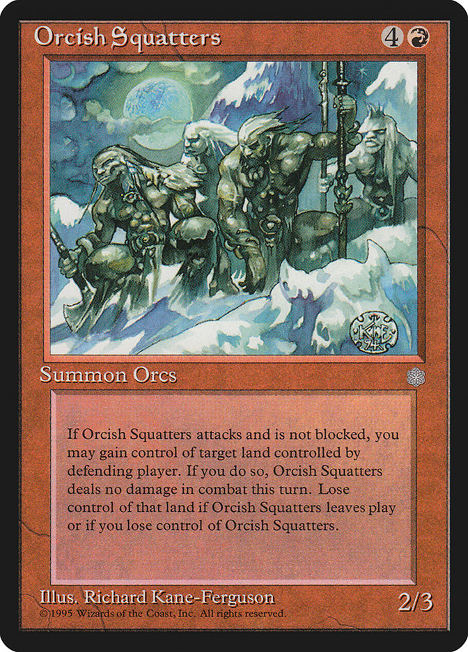 Posseiros Orcs / Orcish Squatters - Magic: The Gathering - MoxLand