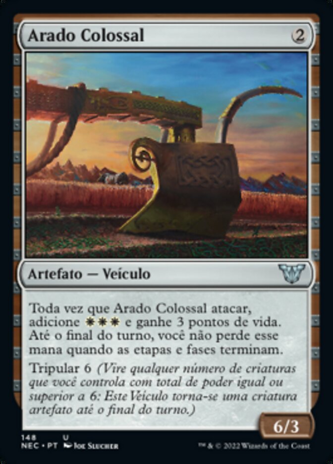 Arado Colossal / Colossal Plow - Magic: The Gathering - MoxLand
