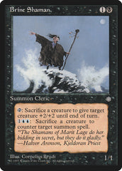 Xamã do Oceano / Brine Shaman - Magic: The Gathering - MoxLand