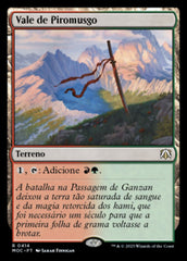 Vale de Piromusgo / Mossfire Valley - Magic: The Gathering - MoxLand