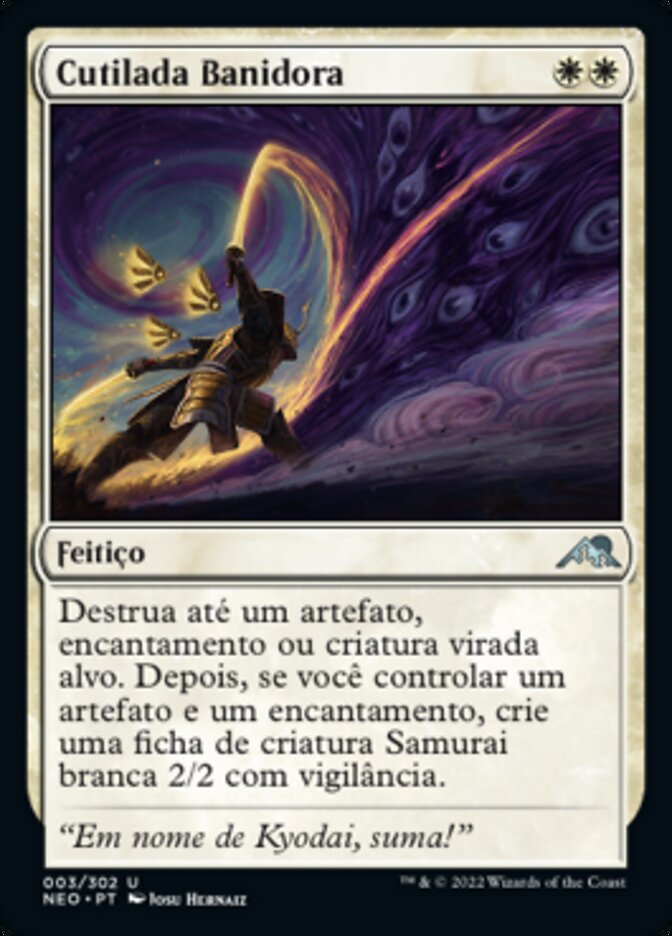 Cutilada Banidora / Banishing Slash - Magic: The Gathering - MoxLand