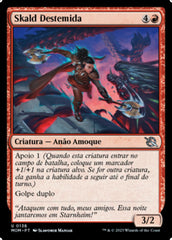 Skald Destemida / Fearless Skald - Magic: The Gathering - MoxLand