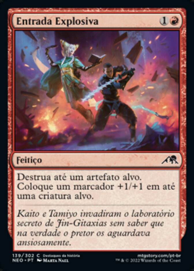 Entrada Explosiva / Explosive Entry - Magic: The Gathering - MoxLand