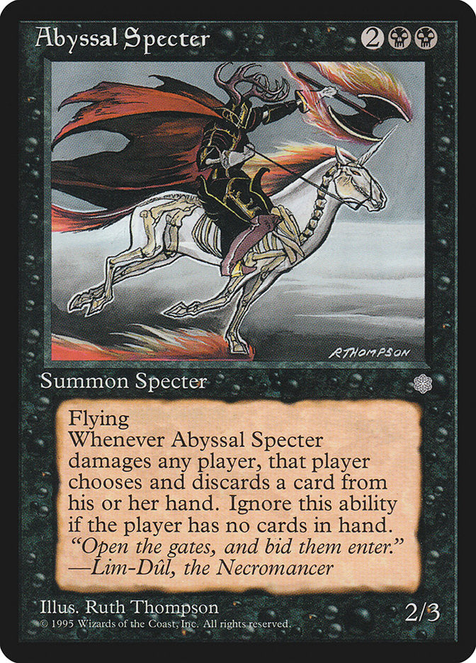 Espectro Abissal / Abyssal Specter - Magic: The Gathering - MoxLand