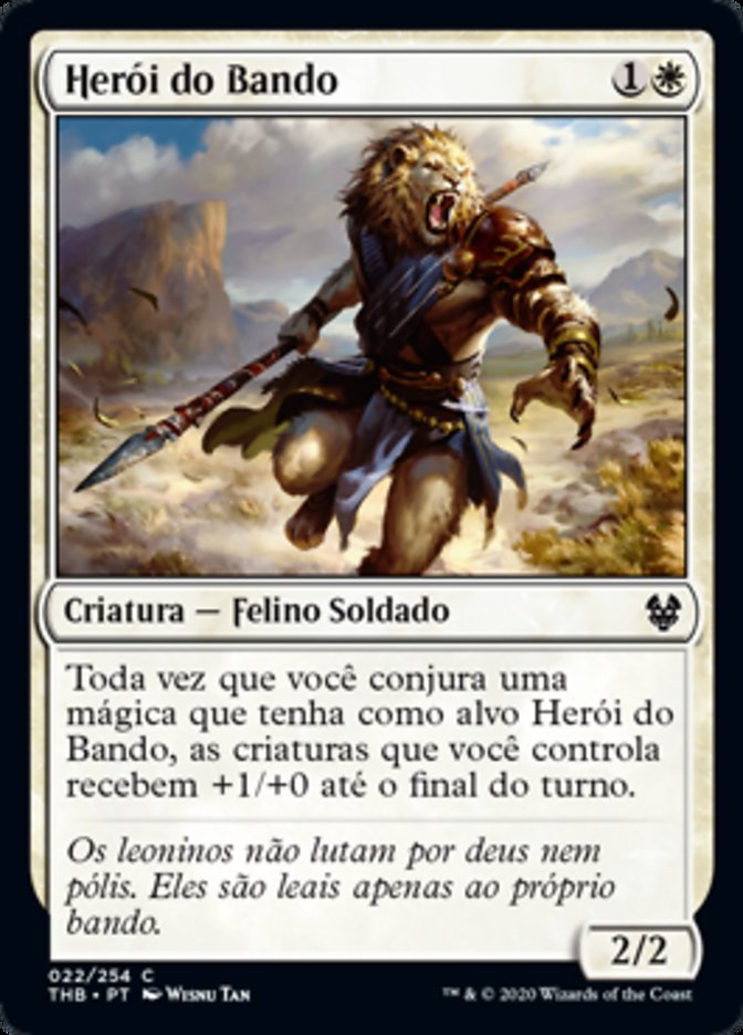 Herói do Bando / Hero of the Pride - Magic: The Gathering - MoxLand