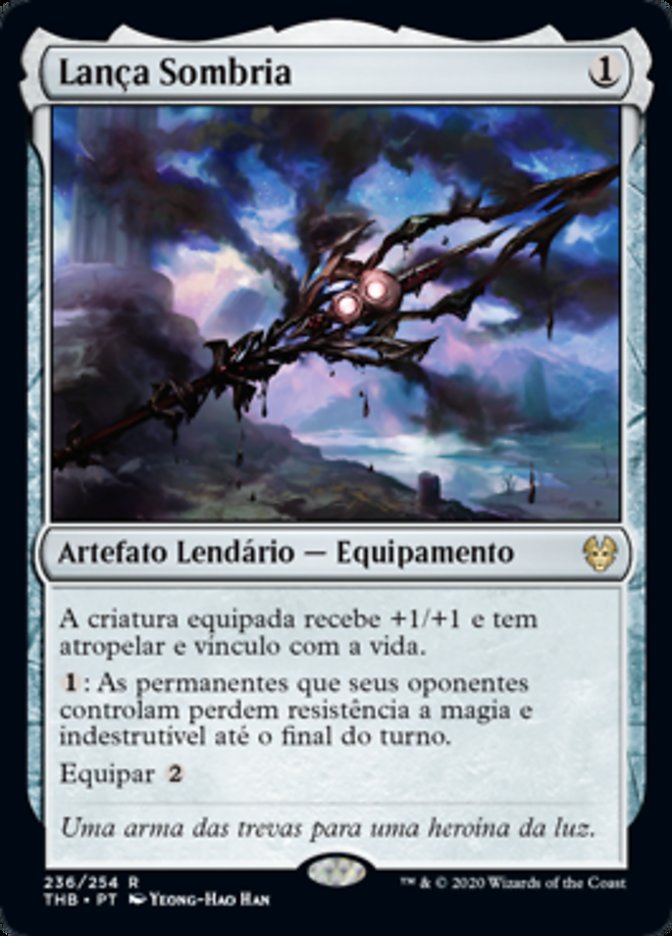 Lança Sombria / Shadowspear - Magic: The Gathering - MoxLand