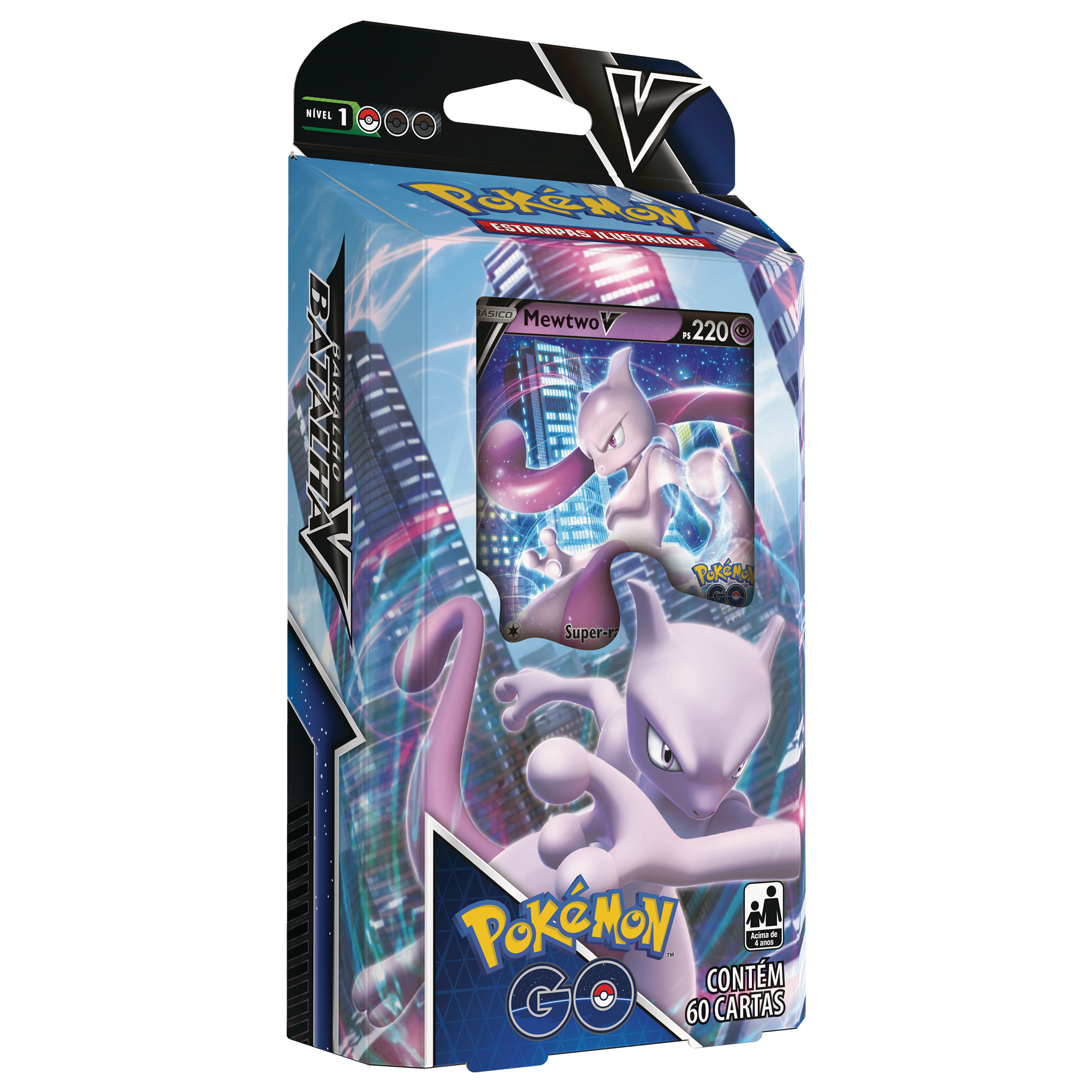 Baralho Batalha V - Mewtwo V - Pokémon TCG - MoxLand