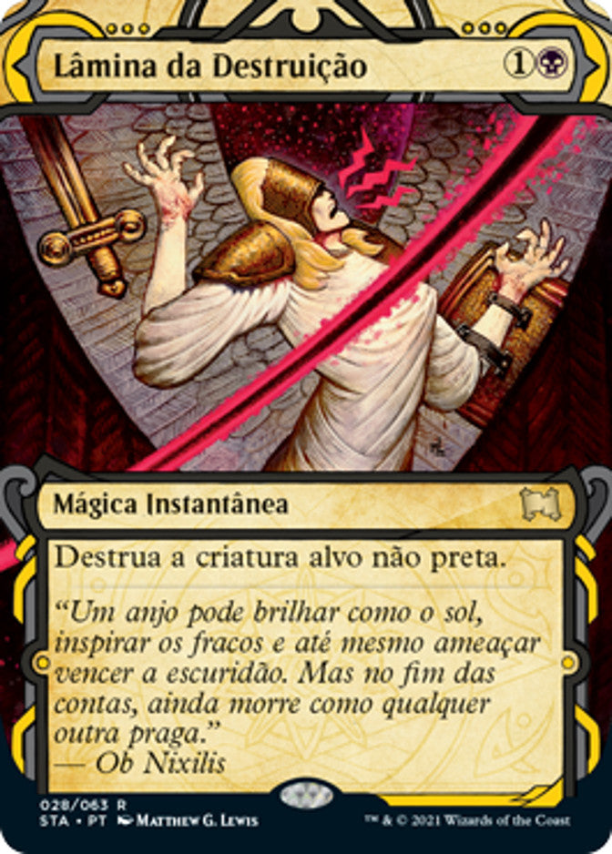 Lâmina da Destruição / Doom Blade - Magic: The Gathering - MoxLand