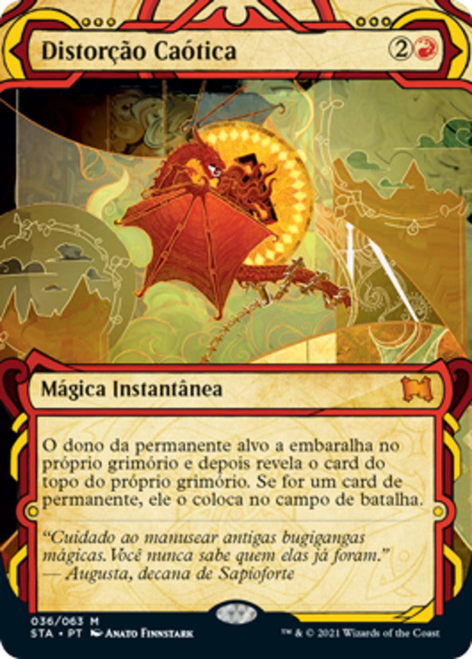 Distorção Caótica / Chaos Warp - Magic: The Gathering - MoxLand